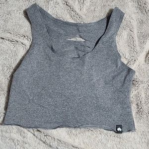 Booty by brabants heather gray tank